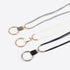 10 Pieces Eyeglass Holder Loop Necklace Nylon Rope Eyeglass Chain Stainless Steel Ring Glasses Holder Strap Cord,RN43047